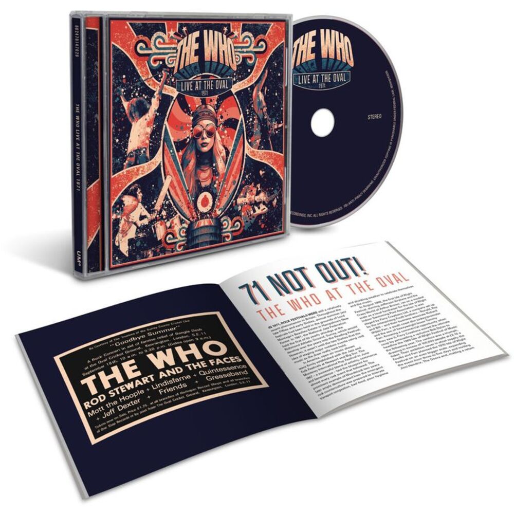 The Who - Live At The Oval 1971  CD